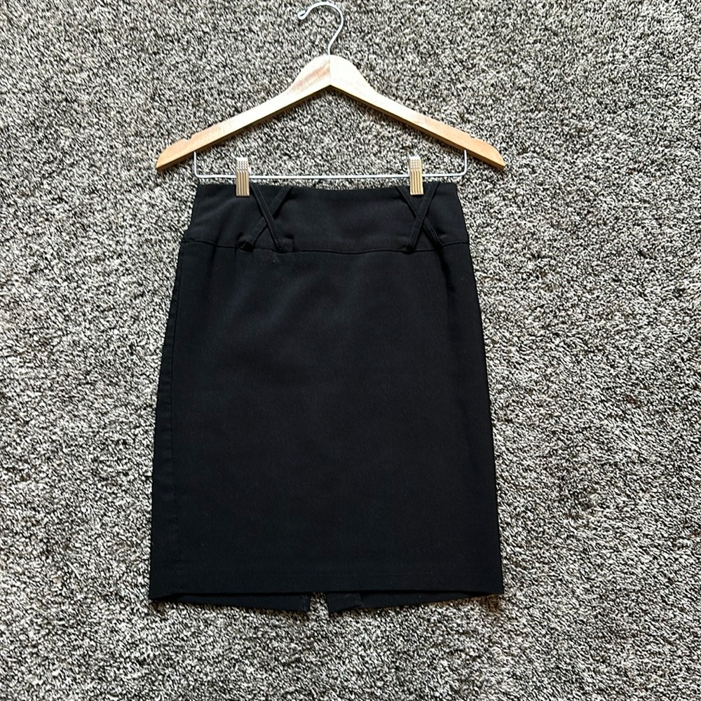 Spring Street Mid Rise Pencil Skirt